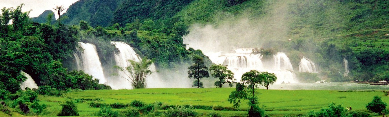 Ban Gioc waterfalls in Cao Bang