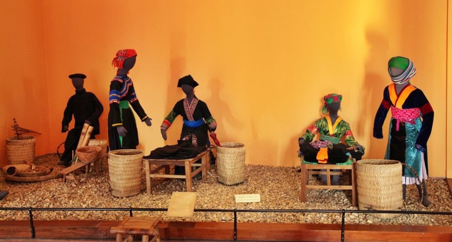 Black H'mong is reappearanced in  Vietnam Museum of Ethnology