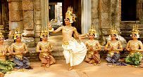 Apsara dance is the most famous culture of Khmer