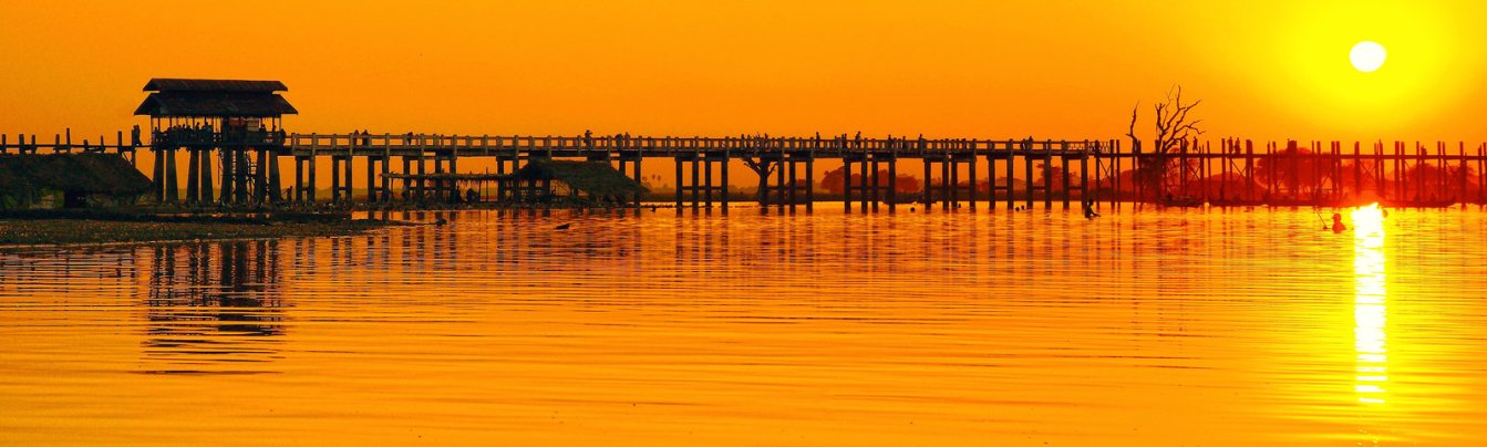 U Bein is the longest and oldest wooden bridge in the World