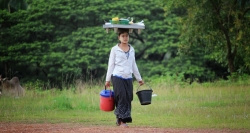 Burmese woman in Kalaw Trekking Point