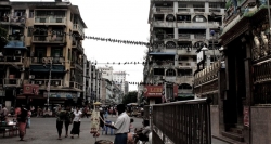 The Little India and Chinatown, Yangon, Myanmar