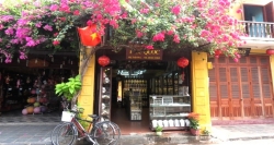 The old-age houses in the heritage site of Hoian