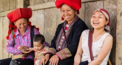 Ethnic people in Sapa with their sincerely smiles