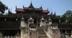 Shwenandaw Kyaung Monastery, Mandalay, Burma