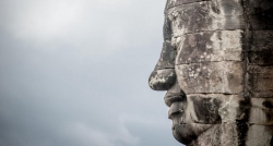 Bayon temple is impressing with a lot of mysterious faces