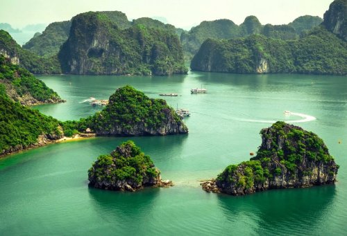 Halong Bay, in accompany with thousand of islands and islets