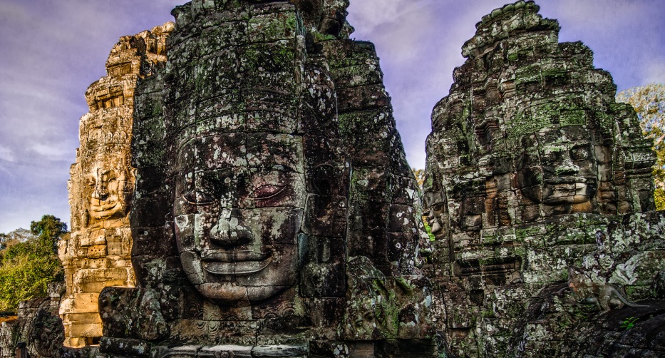 The impressing faces in Angkor Thom