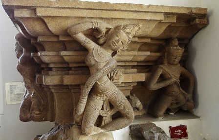 One of the most impressing sculpture statues of Cham - Apsara dancer
