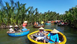 Bay Mau coconut forest is well-known as a tiny Mekong Delta in Hoian
