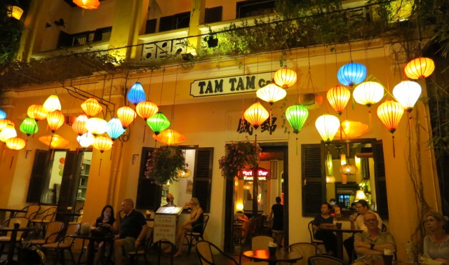 Hoian's Old Town by night will puts on a mesmeric color