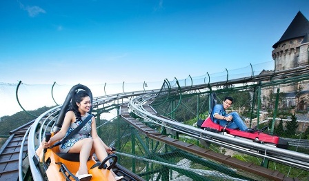 Fun games in Ba Na Hills will make your trip more memorable