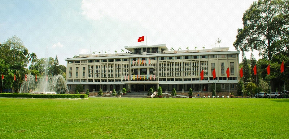 Independence Palace in District 1, Ho Chi Minh