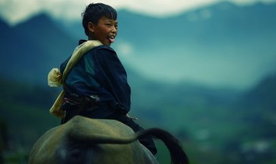 Ethnic people with their cultivated life among spectacular Mt. Hoang Lien Son