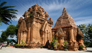 The historical Ponagar  Cham Temples