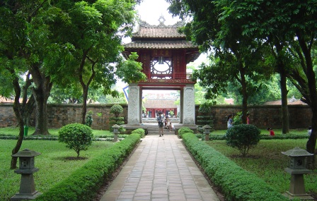 Visit the first University of Hanoi in your 7 day vacation package