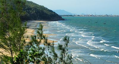 There are many wonderful beaches in Quy Nhon.
