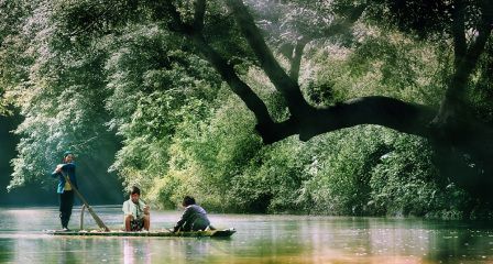 Ba Be Lake with a vaporous beauty whenever you come