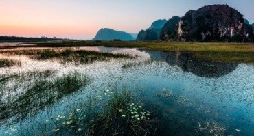Admire a breathtaking Van Long Nature Reserve in your trips to Vietnam.