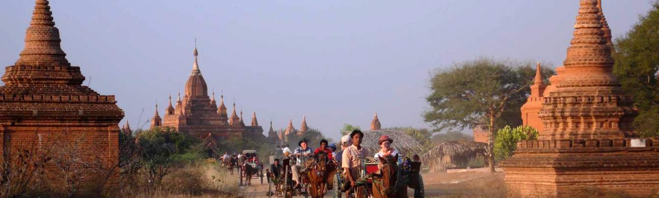 Mysterious and ancient Bagan City