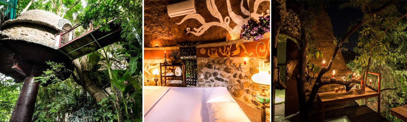 Immerse yourself into such a cozy, peculiar and romantic sleeping room.