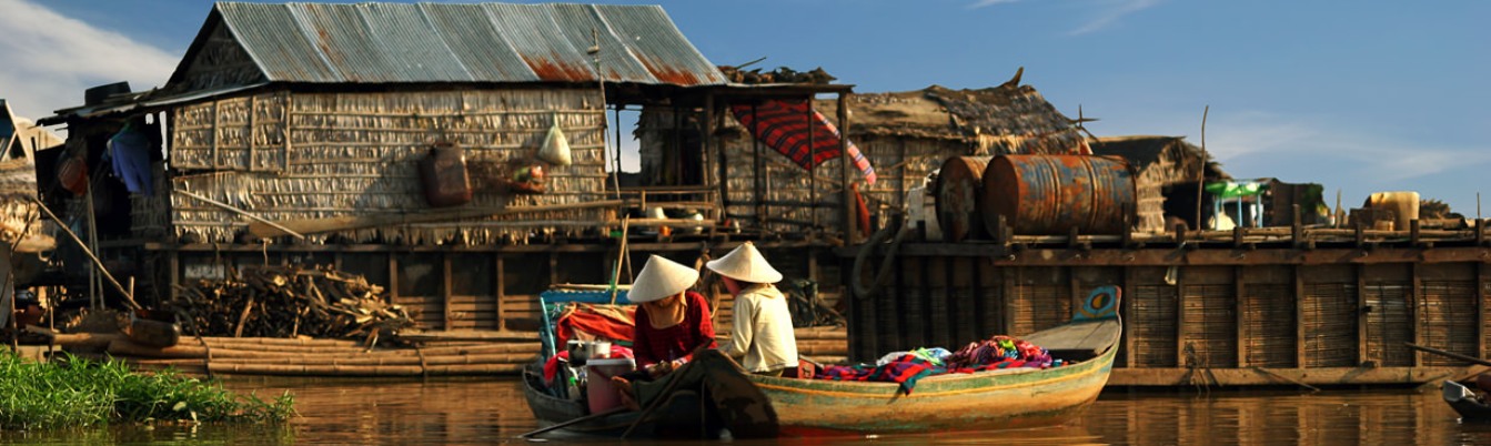 Visit Chong Kneas Village in Great Lake in Cambodia and Vietnam tours