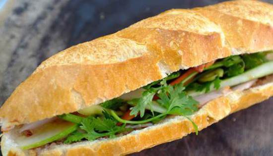 Banh mi Saigon fills with local ingredients 