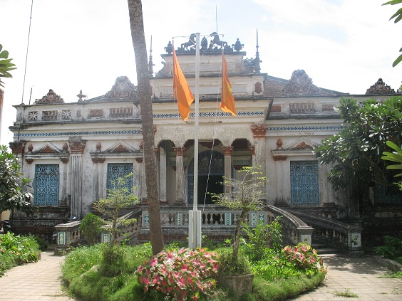 Cau Ke ancient house in Tra Vinh, Mekong Delta Vietnam.