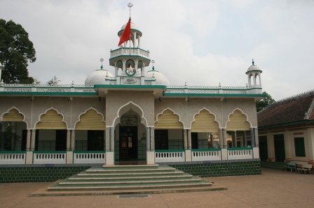 The Muslim Mosque in the Cham village in Chau Doc