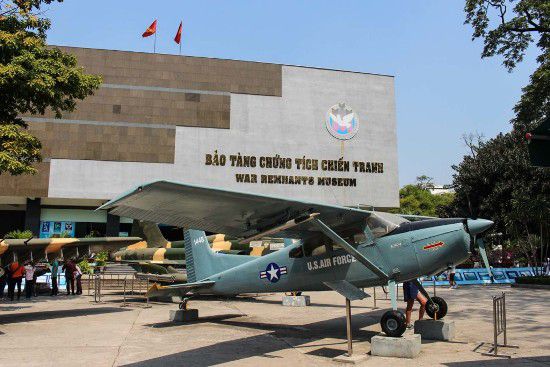 the War Remnants Museum in Ho Chi Minh City