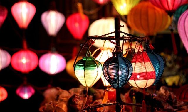 You can buy some colorful lantern to present for your friend