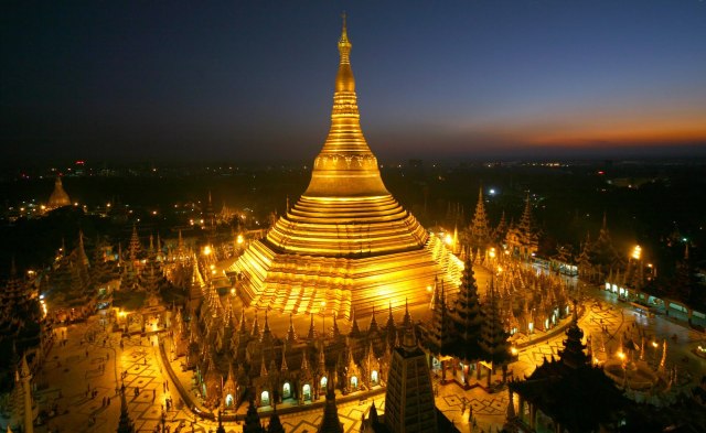Shwedagon Pagoda is known as the Buddhist heart of Myanmar