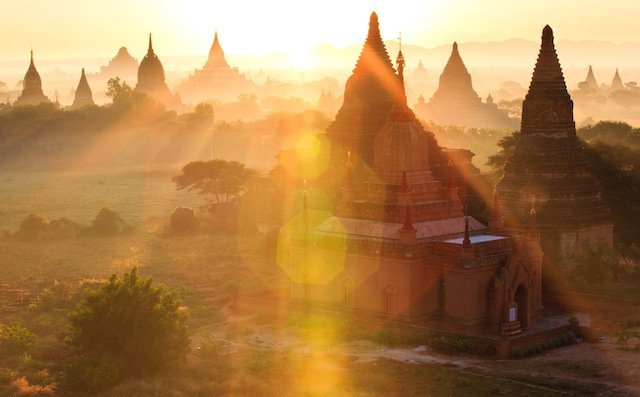 Myanmar (Burma) is the kingdom of pagodas and temples