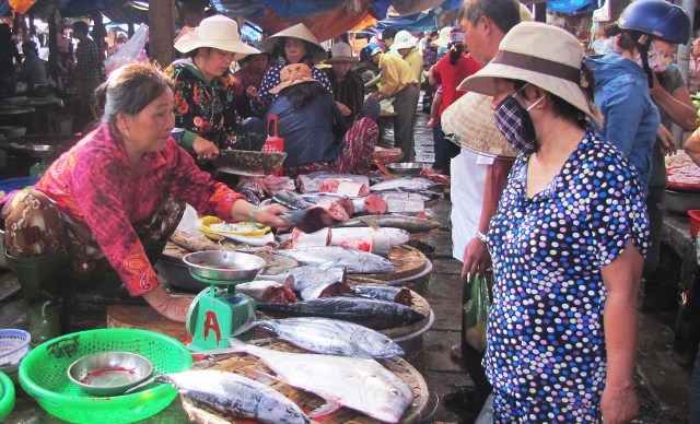 Dam market is an attracting place to visit in Nha Trang City