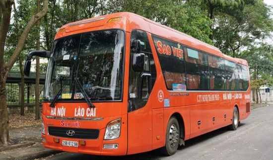 Sao-Viet-bus-from-Hanoi-to-Lao-Cai