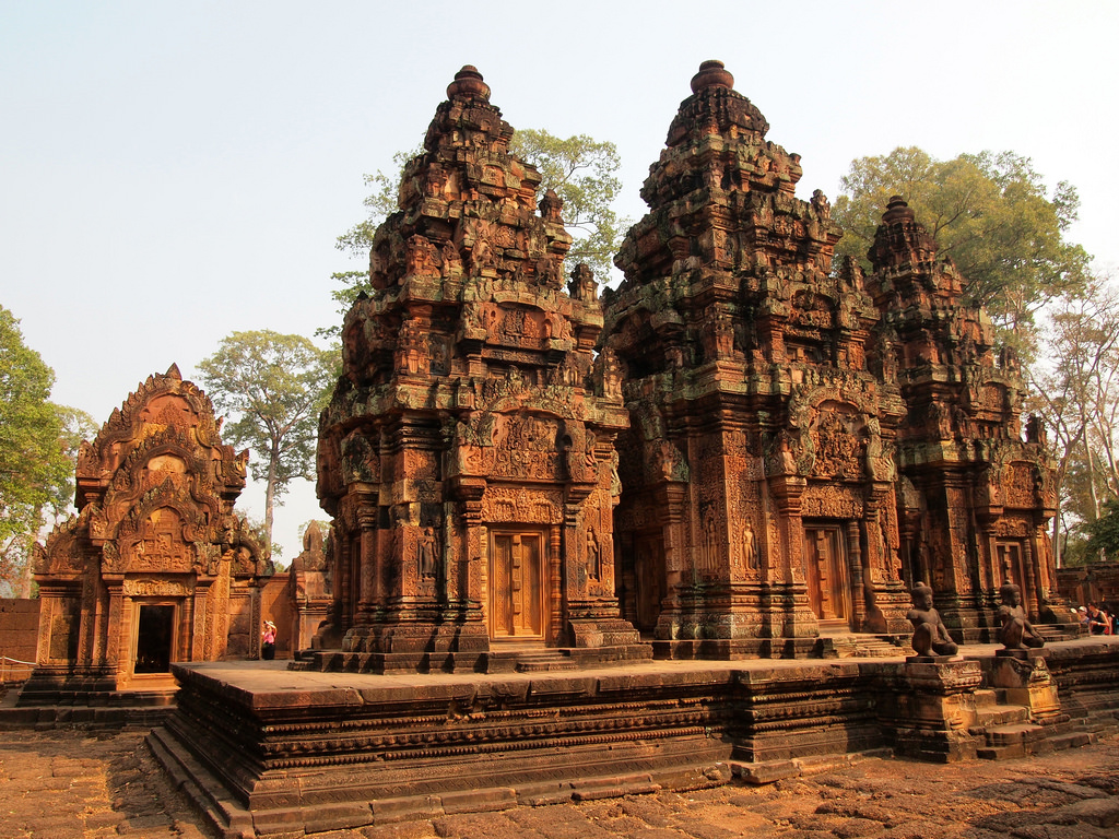 Banteay Srei Temple is one of the must-see places in Siem Reap