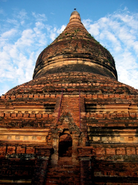 An ancient temple in the list of thousands pagodas of Bagan
