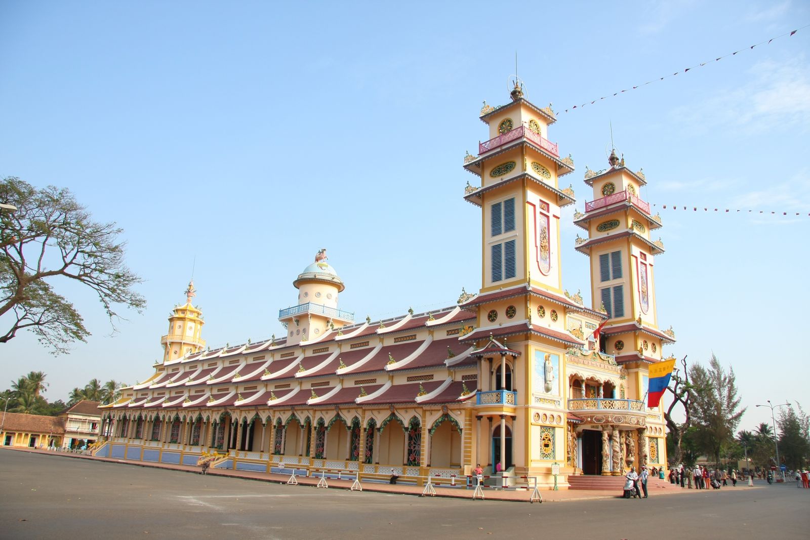 Caodaism Temple in Tay Ninh
