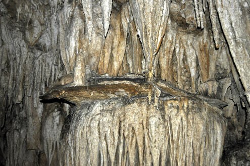petrified dragon of Pu Sam Cap Cave
