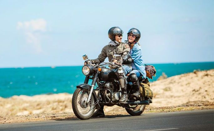 Feel the natural wind of the sea on a motorbike in Mui Ne.