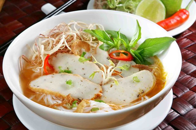 A kind of Nha Trang rice noodle
