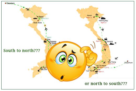 Don't be confused any more about the route in Vietnam, let contact to us.