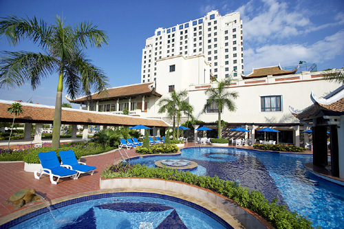 Overview of Hanoi Sheraton Hotel.