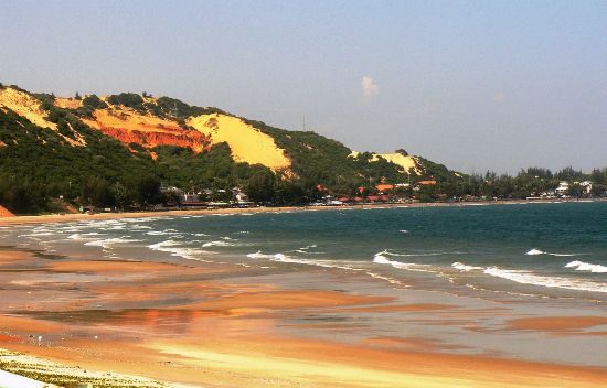 There are many charming and quiet beaches in Mui Ne.