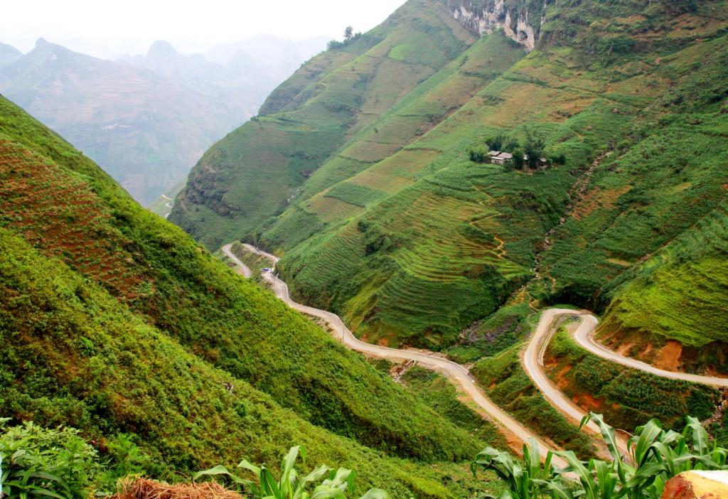Tham Ma Pass in Hagiang